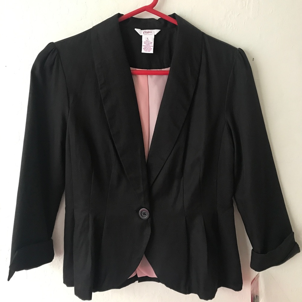 Candie's Black Top size L BNWT